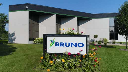 A picture of the Bruno corporate headquarters