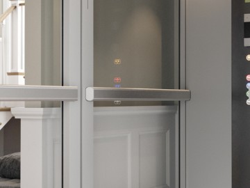 Bruno Connect XL home elevators low threshold provides easy access for users