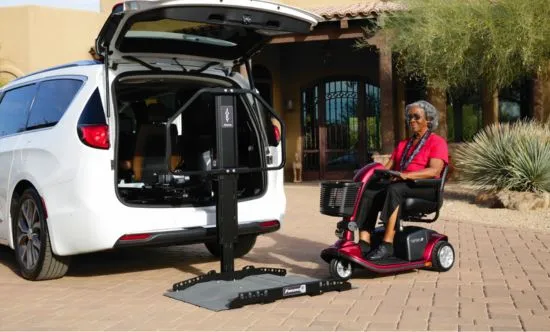 van scooter lifts