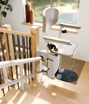 Silla salvaescaleras Bruno Elivia con sistema de dos tubos