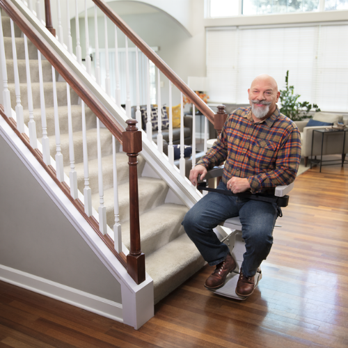 Elan Indoor Straight Stair Lift product details