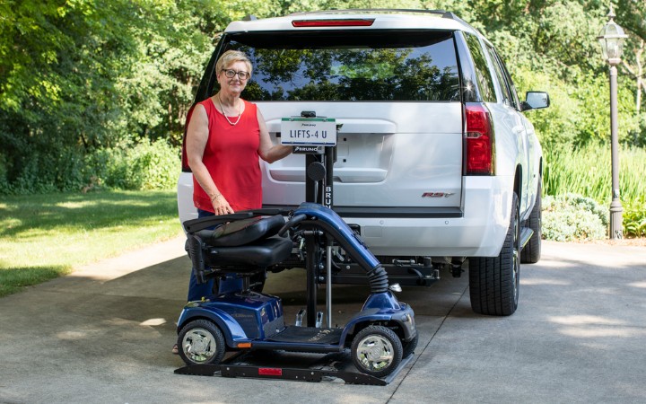 suv scooter lift