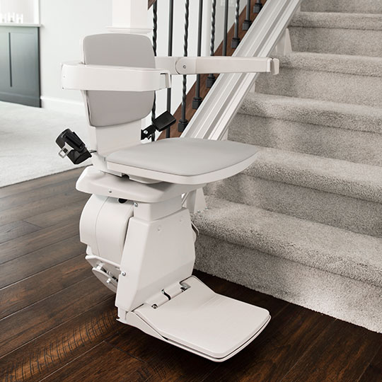 Straight stair lift